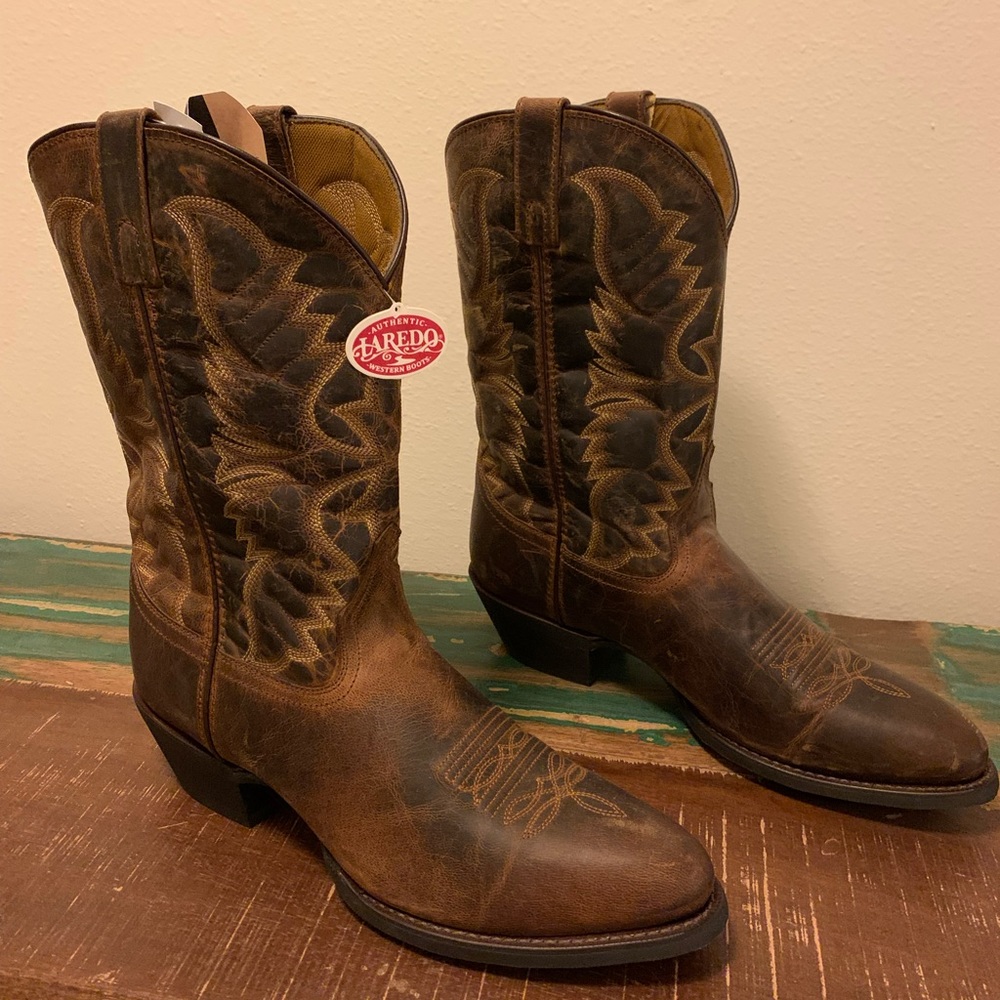 Mens Laredo by Dan Post western cowboy boots